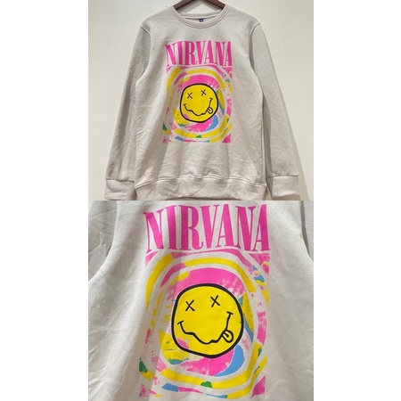 Sweatshirt H&M Nirvana Cream
