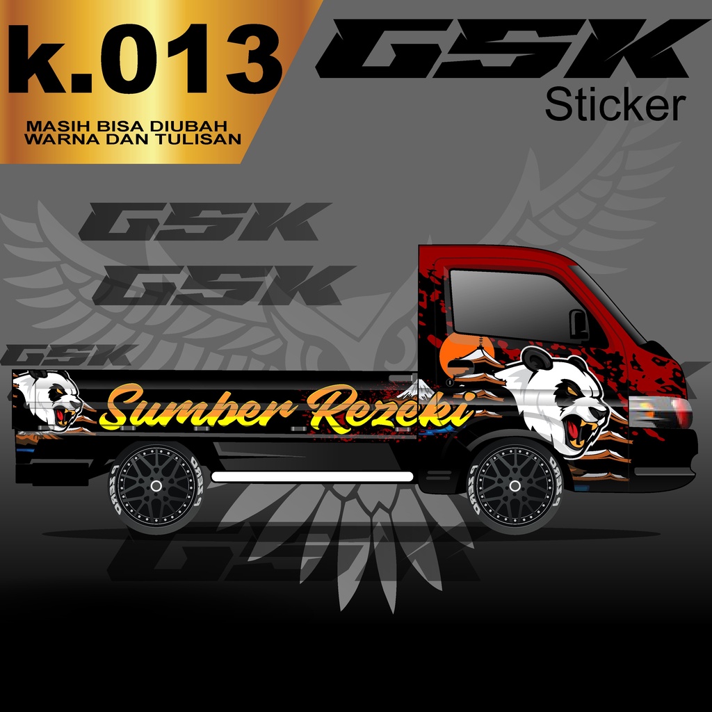 Decal Sticker New Carry Pick Up-Stiker Carry New k.013