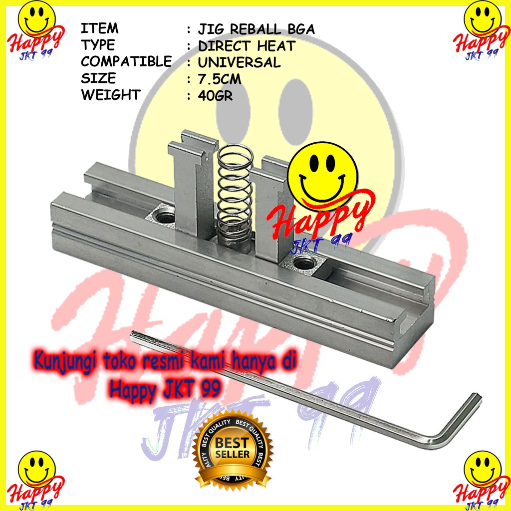 [ HAPPY JKT 99 ] BGA STATION REWORK DIRECT HEAT JIG STENCIL