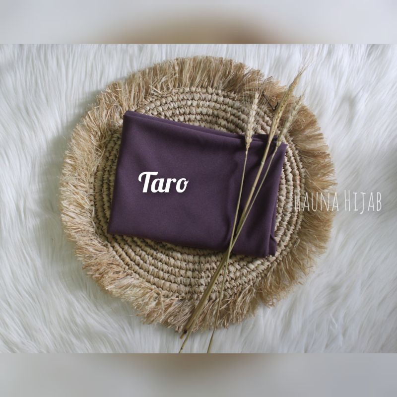 Khimar jumbo 2 layar/segiempat instan jumbo-Taro 2jb