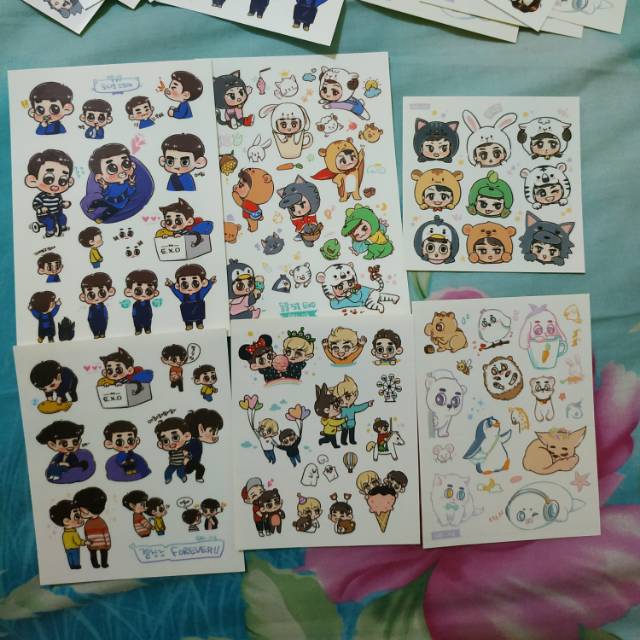EXO STICKER BUNDLE LENINA