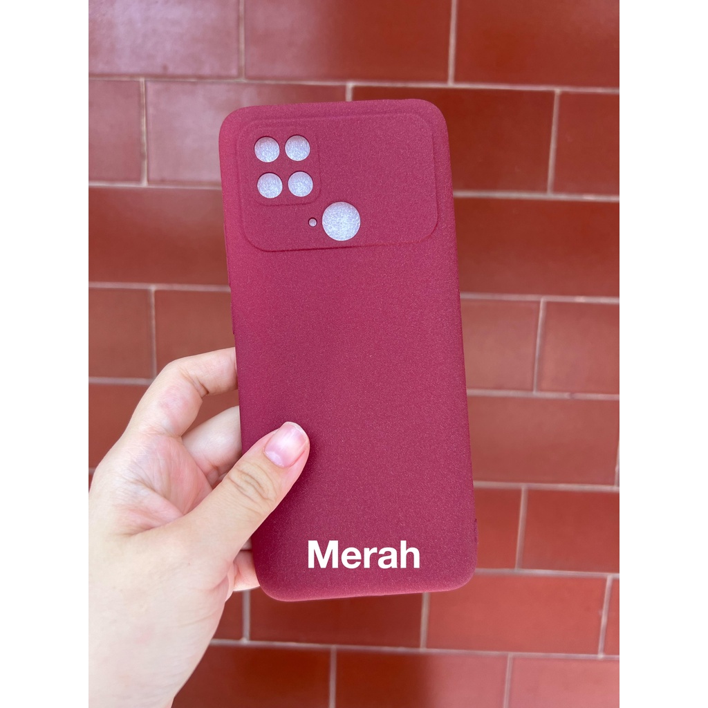 Soft Case Silikon Poco C40 Slim Matte Sandstone