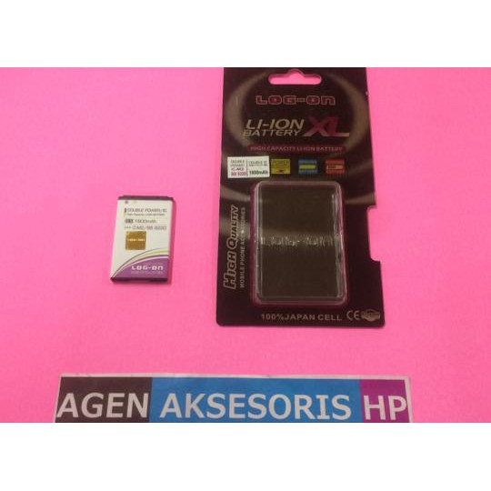 Batre BB CM-2 Blackberry Pearl 8220 8230 8100 Baterai LOG-ON 1800mAh - Yandra.Puspitasari.seller