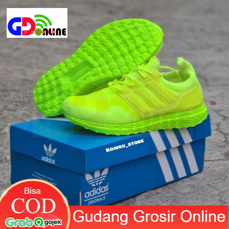 GUDANG GROSIR Sepatu senam adidas stabilo. sepatu zumba adidas wanita. sepatu jogging lari ijo hijau