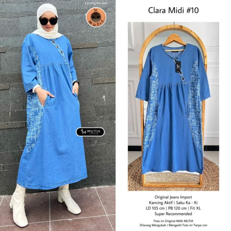 CLARA MIDI ORIGINAL MUTIA [Clara #1#8#9##10] • Jeans Import