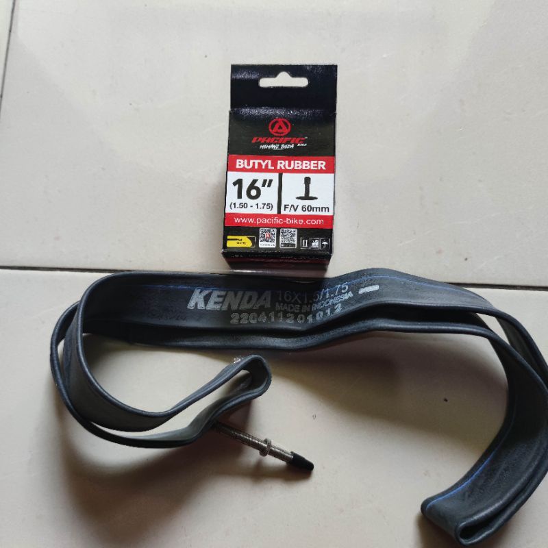 ban dalam kenda 16 x 1.50 - 1.75 ban dalem 16 murni 16x1.50/1.75