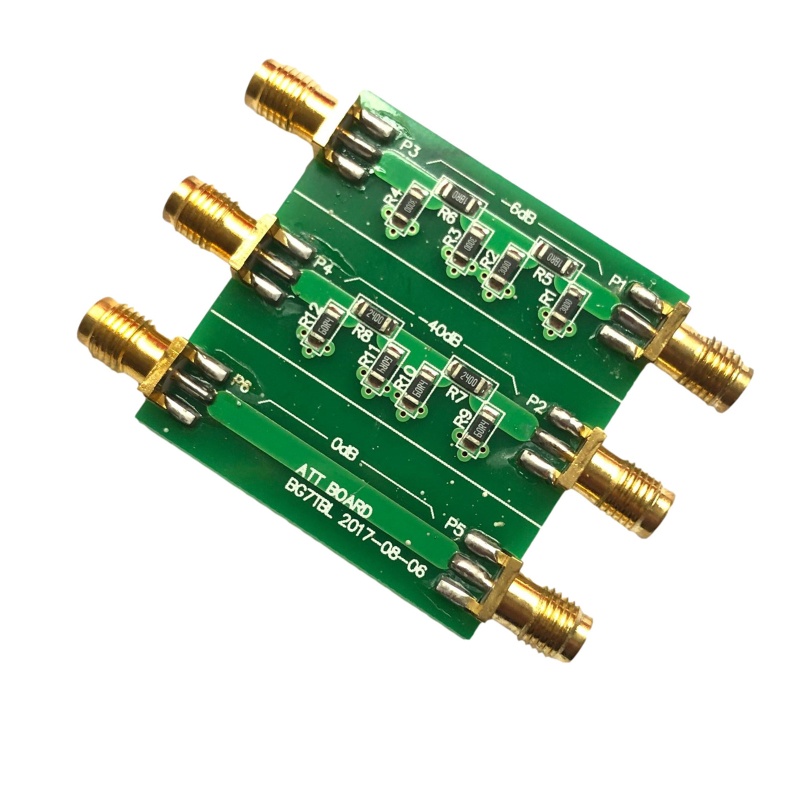 Modul Attenuator btsg 0dB 6dB 40dB Untuk DC 600MHz 50ohm Untuk Alat Kalibrasi Scanner Seri NWT