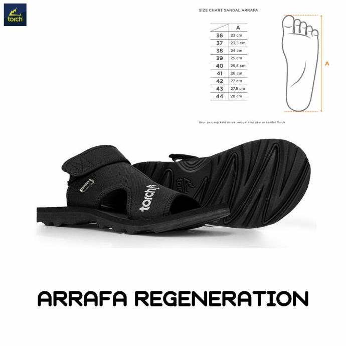 Sandal Travelling Sandal Ibadah Torch Arrafa Regeneration