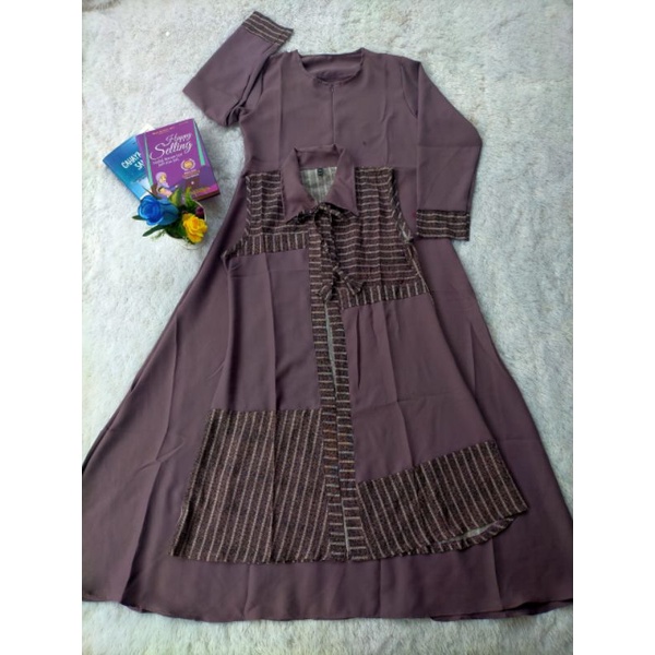 Gamis outer remaja brand Diaz