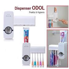 NEW TOOTHPASTE DISPENSER &amp; BRUSH