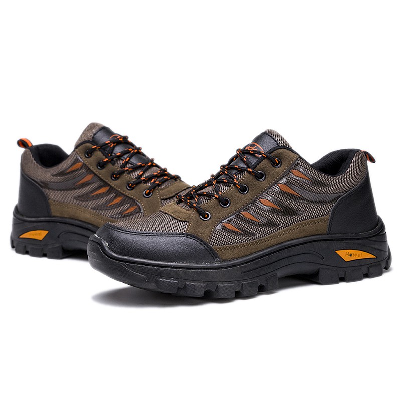 Highland Sepatu Hiking Olah Raga Pria Tahan Air Luar Ruangan Non-Slip Panjat Tebing Shoes MH201