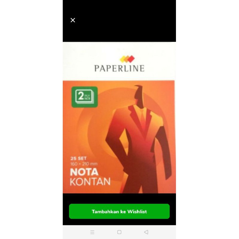 

nota kontan besar 2 ply 1 pcs