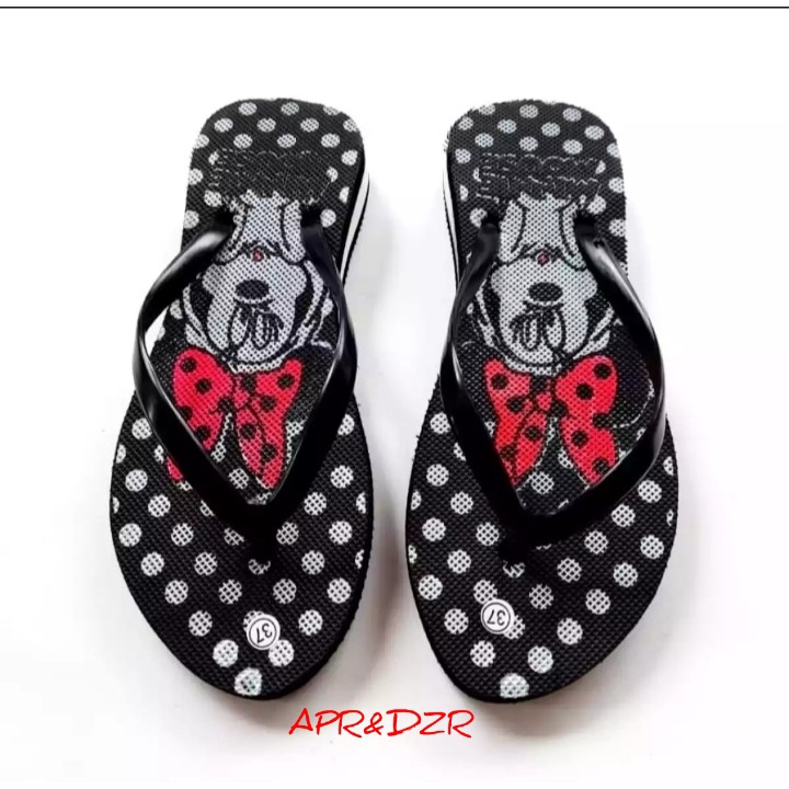 SANDAL JEPIT WANITA/SANDAL JEPIT WANITA SEHARI HARI/SANDAL JEPIT MURAH/SANDAL JEPIT MICKY MOUSE