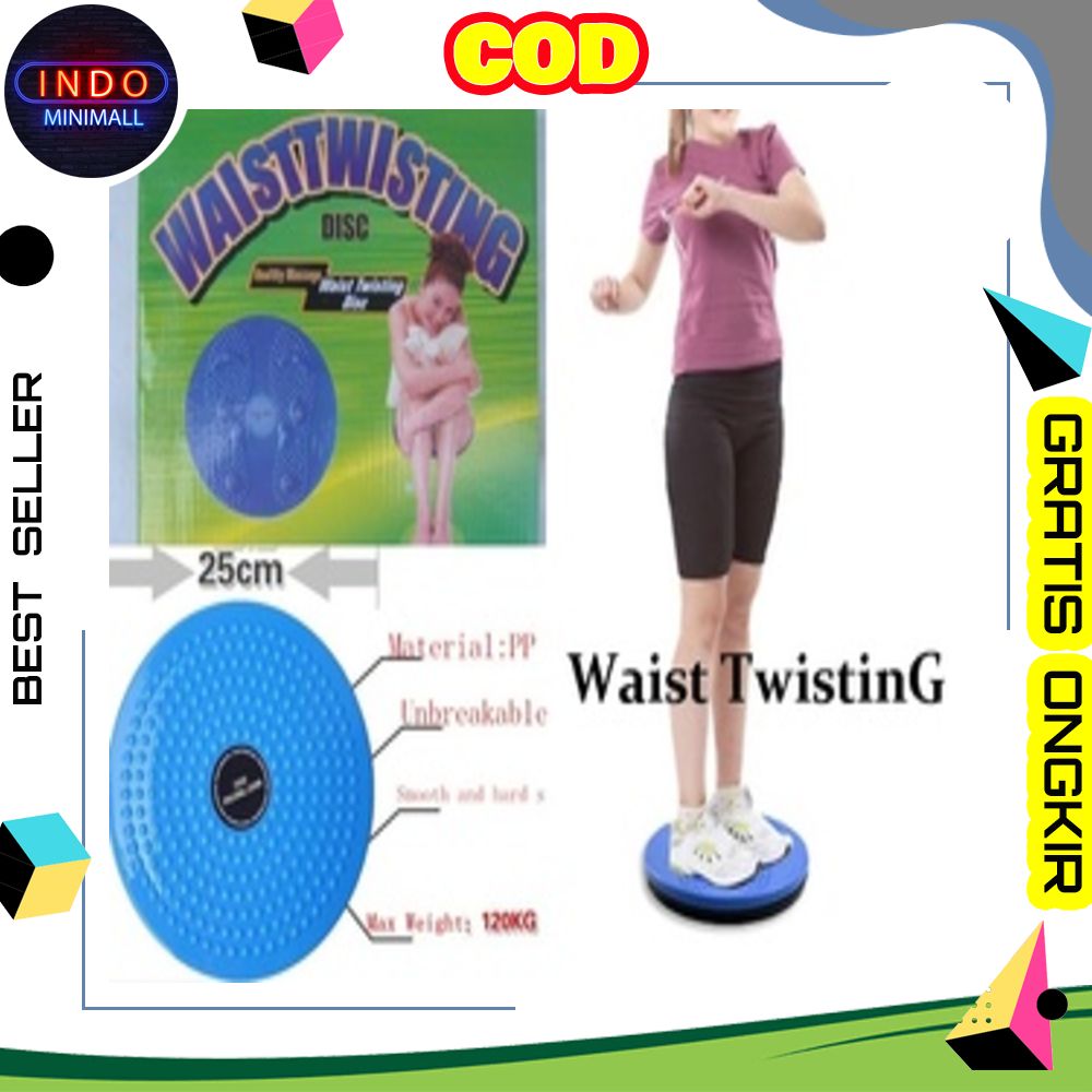 PIRING PUTAR LATIHAN PUTAR PINGGANG PENGURUS PELANGSING BADAN SSP2670