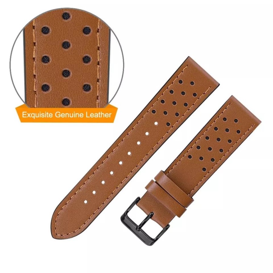 STRAP TALI JAM TANGAN - RUBBER STYLE LEATHER SPORT 22MM - FOR XIAOMI HUAMI AMAZFIT GTR SMARTWATCH STRAP WATCH