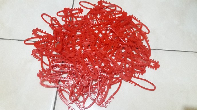 @100pcs Hanger Polynet/gantungan Jaring Buah/sayur