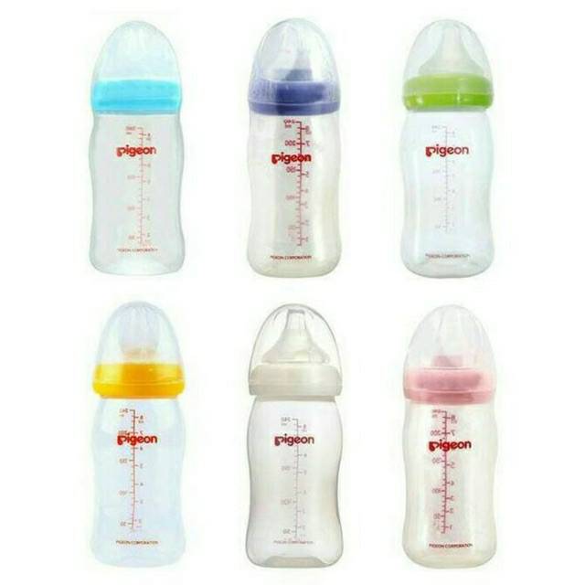 PIGEON - BOTOL SUSU WIDE NECK SOFT TOUCH PERISTALTIC PLUS / BOTOL SUSU BAYI