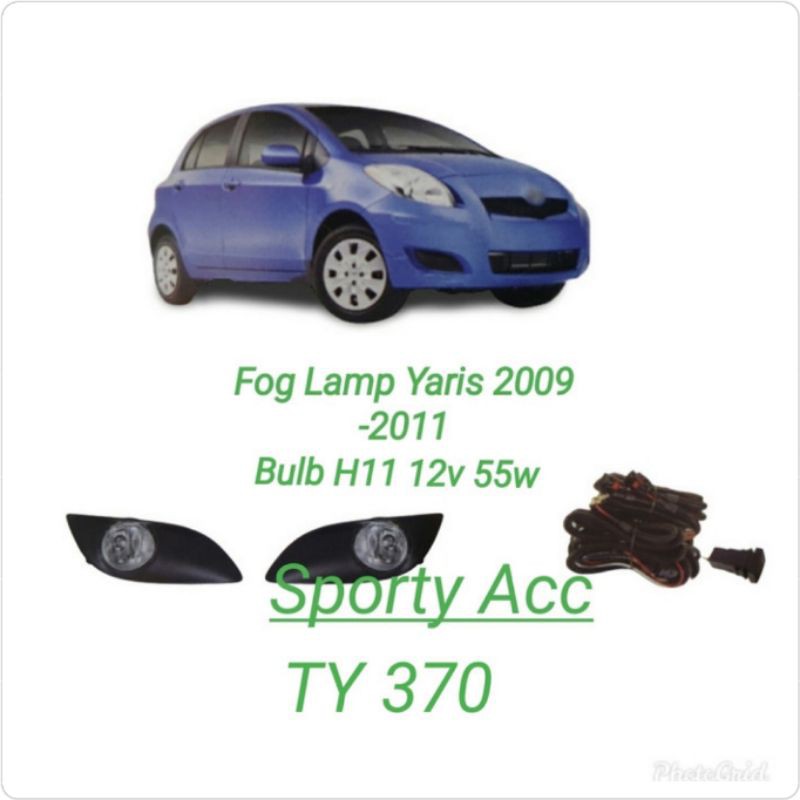 Fog Lamp Yaris 2009-2011 TY370