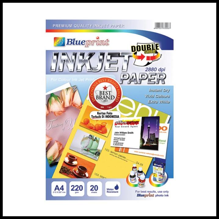 

Blueprint Bp-Dsipa4220 Double Sided Inkjet Paper A4