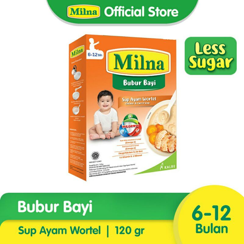 Milna Bubur Bayi 6+ /Bubur Bayi