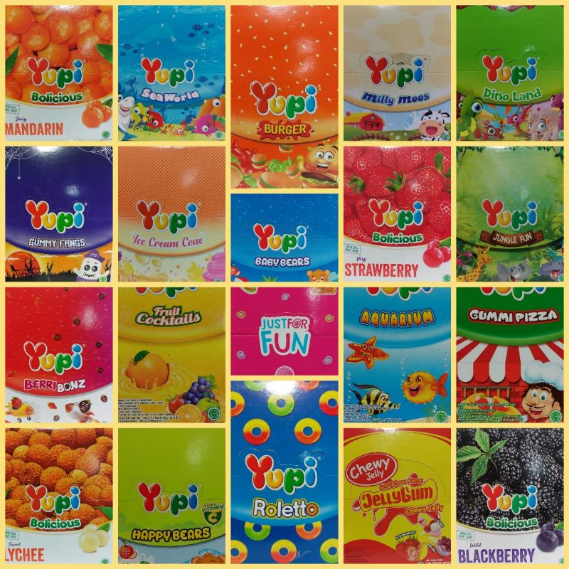 

Yupi Jelly per box isi 24pcs