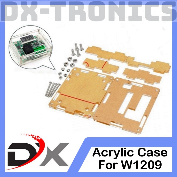 Acrylic Case for W1209 Temperature Controller