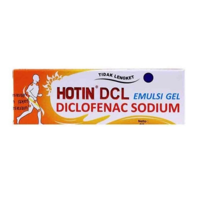 Hot in DCL,/Diclofenac sodium 60gr/untuk nyeri otot,sendi
