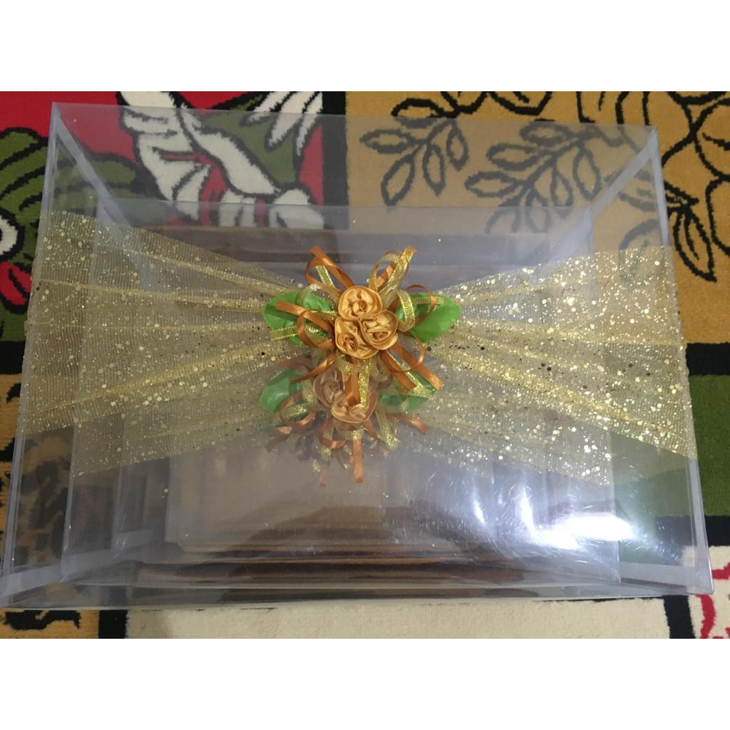 Tempat Hantaran Mika Tinggi 1 set isi 4 pcs flash sale murah diskon