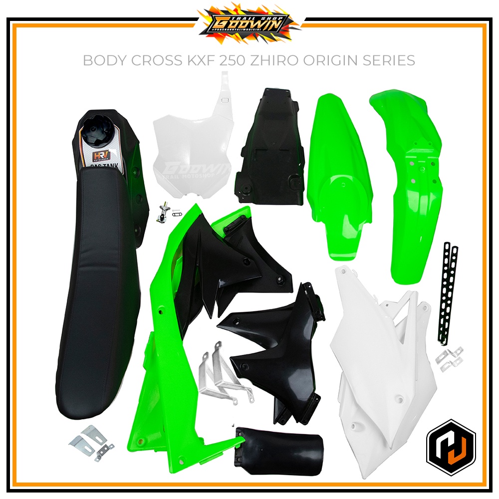 Body Trail Set Cover Bodyset HARVY MX KXF 250 ZHIRO PNP KLX 150 BIGFOOT TERBARU