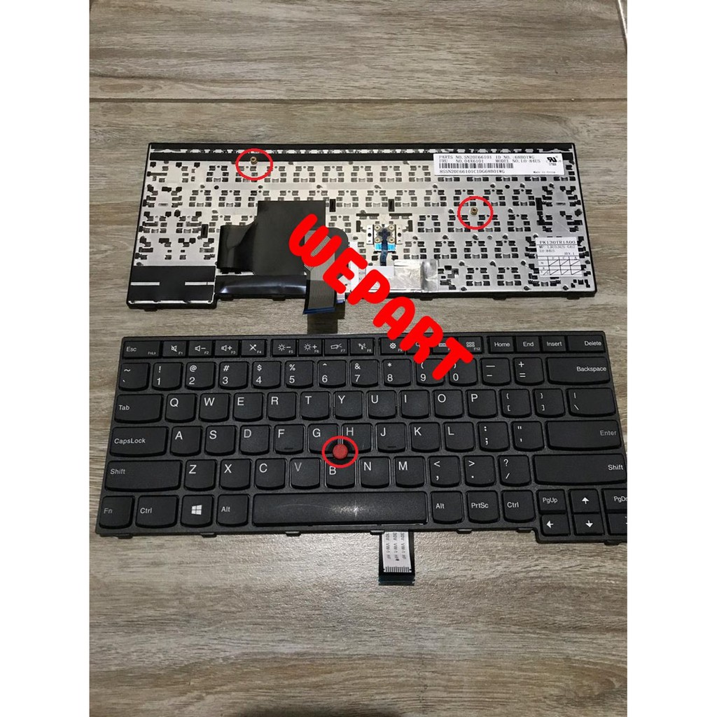 Keyboard Lenovo Thinkpad E450 E450C E455 E460 E465 W450 Series