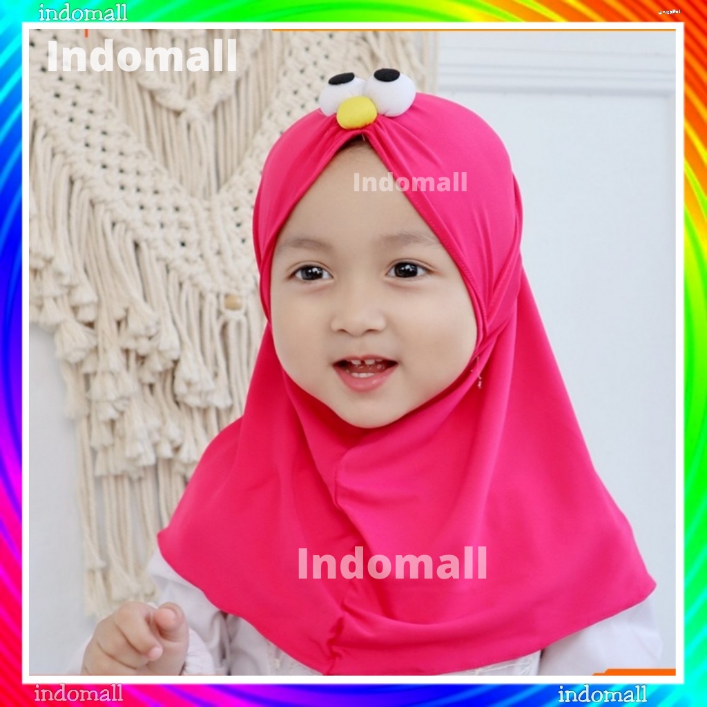 Kerudung Bayi 0 6 Bulan Up 2 Th Elmo Hijab Bayi Jilbab Anak Bayi Jilbab Bayi Perempuan 0 6 Bulan-1