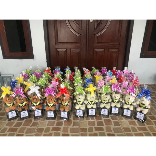 Boneka Piala Wisuda / Piala Boneka Wisuda / Trophy Boneka / Boneka Wisuda / Boneka Bear wi