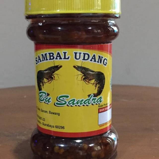 

Sambal Udang Bu Sandra 150gr