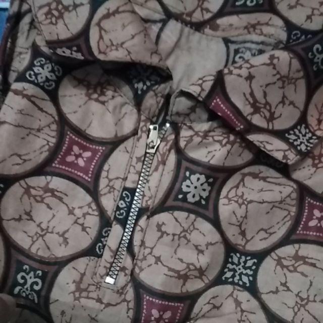 Xxl Motif Lengkap Tunic Latansa Genes Tunik Batik  Batik Kerja Seragam Batik Kantor Muslim
