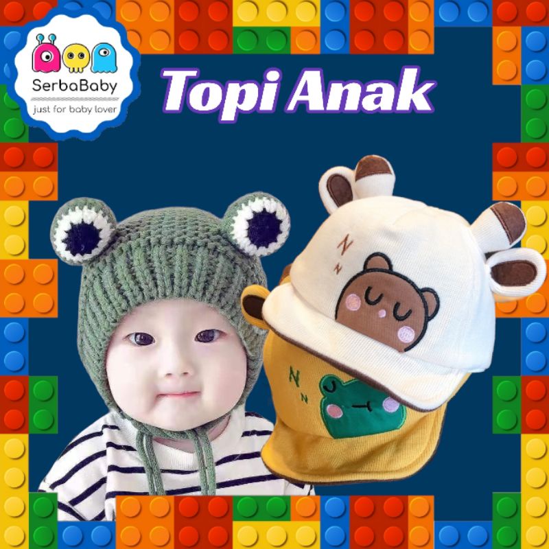 Topi anak cowok cewek import