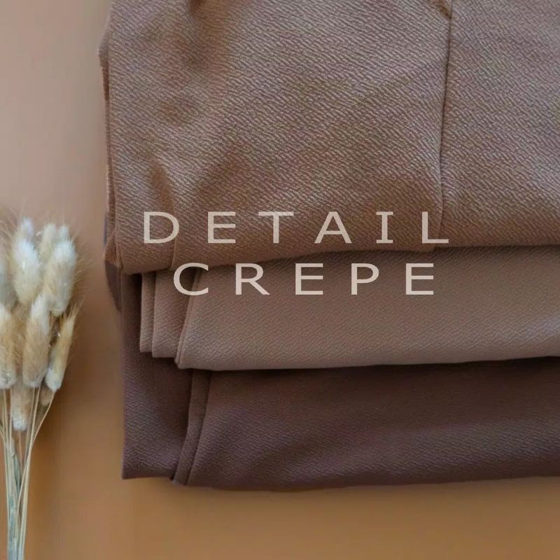 CELANA LUNA CREPE // DOTY BASIC PANTS CELANA MURAH // CREPE CUBIT PREMIUM
