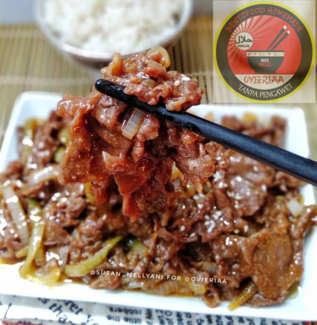 

Beef Teriyaki Ovieriaa Homemade/ Si MANIS yg Best Seller