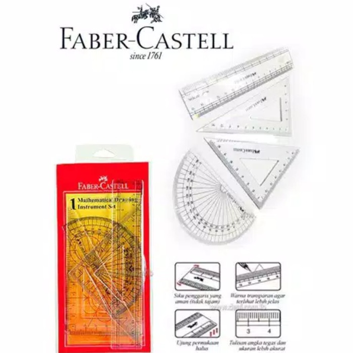 

Jualan Penggaris Set Faber Castell Limited