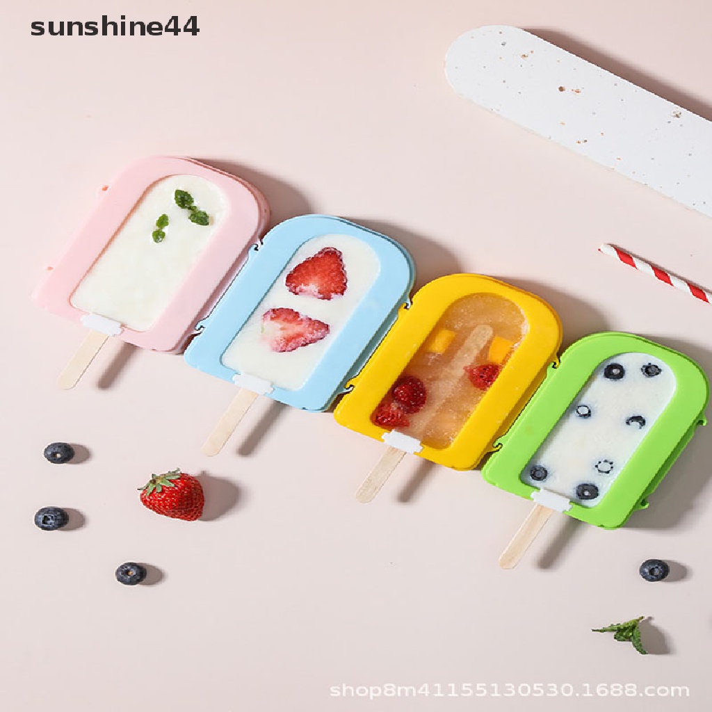 Sunshine Cetakan Es Krim Loli Diy Bahan Plastik