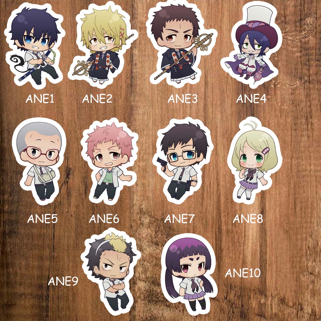 

sticker stiker anime Ao no Exorcist Blue Exorcist