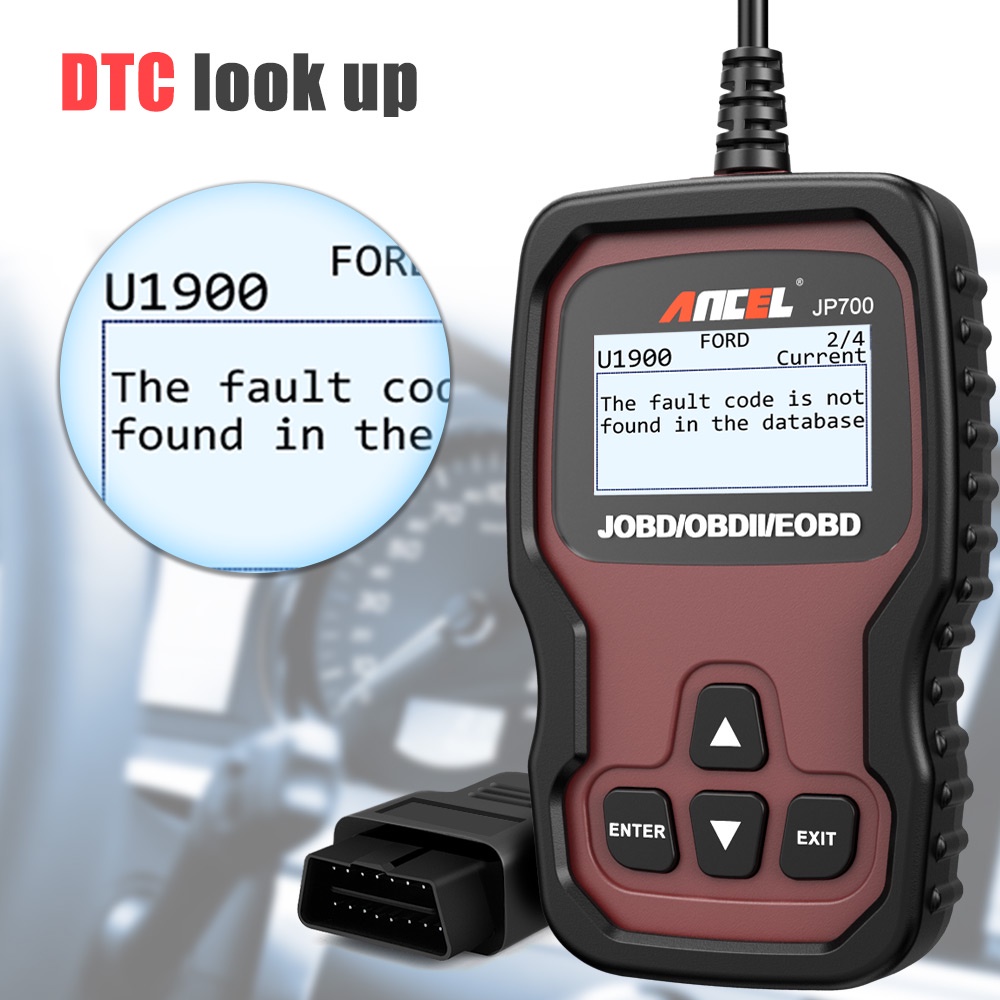 ANCEL JP700 JOBD/OBDII/EOBD Obd2 Scanner Car Scanner Odb2 Car Diagnostic Tool Obd Car Diagnostic Scanner Automotive Scanner