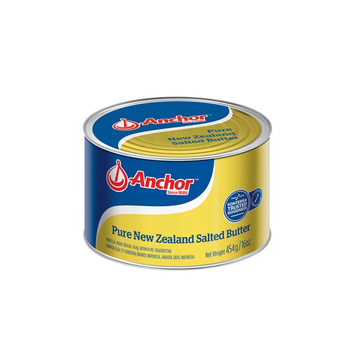 

butter-mentega- anchor salted butter 454gr + uht milk 1l -mentega-butter.