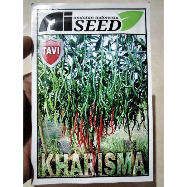 Benih Cabe Merah Keriting Kharisma 10 Gram - Bibit Cabe Kharisma - CMK Kharisma Karisma Kaharisma ak