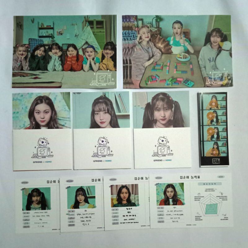 (Update 9.11) Gfriend Official Fanclub Buddy Membership Kit Sowon Yerin Eunha Yuju SinB Umji