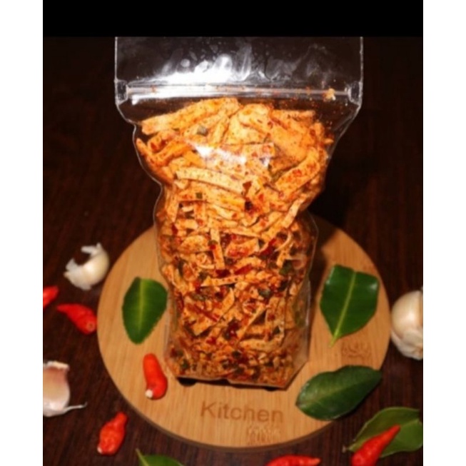 

Basreng Premium daun jeruk ekstra pedass