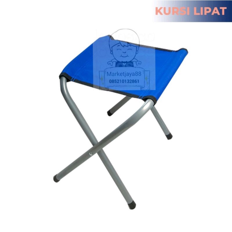 Ready KURSI LIPAT Bangku Memancing Piknik Camping Hiking Outdoor Fishing Mini Chair Serbaguna