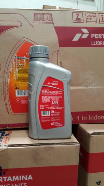 OLI MESIN MOTOR MATIC PERTAMINA ENDURO MATIC 10W-30 800 ML