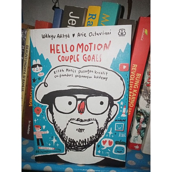 Hello Motion Couple Goals - Wahyu Aditya & Arie Octaviani ( Buku Bekas Original )