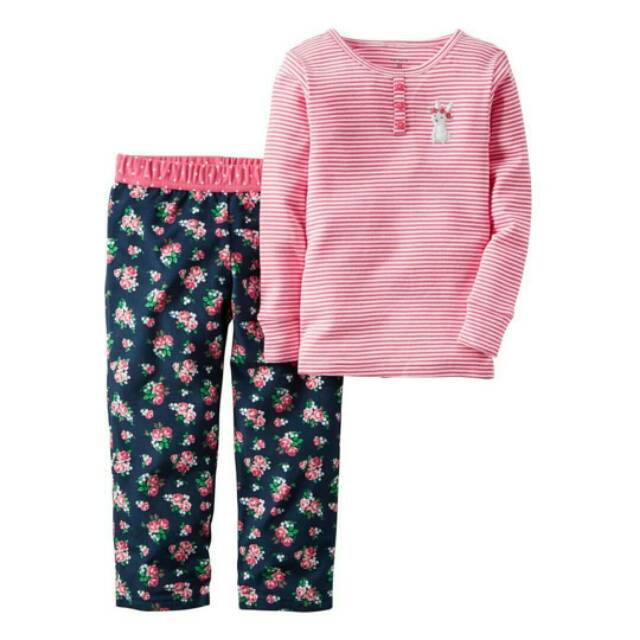  Baju  tidur anak  cewek Carter s  pink garis garis Shopee 