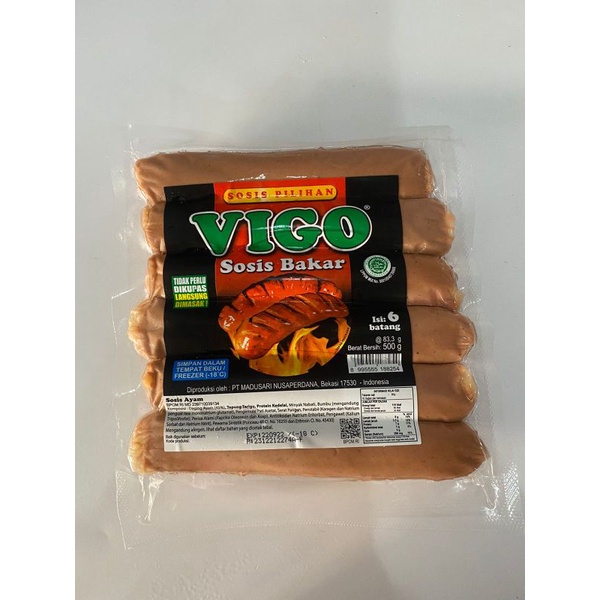 

SOSIS BAKAR AYAM - VIGO 500g